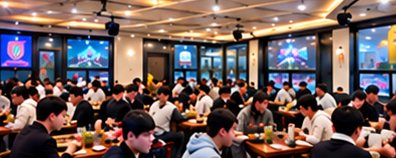 서울 H점 매장 안 손님들